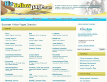 Tablet Screenshot of bizyellowpage.com